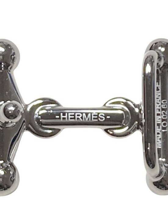 Hermes Molle Narrow Belt Buckle Silver Brand main image 10